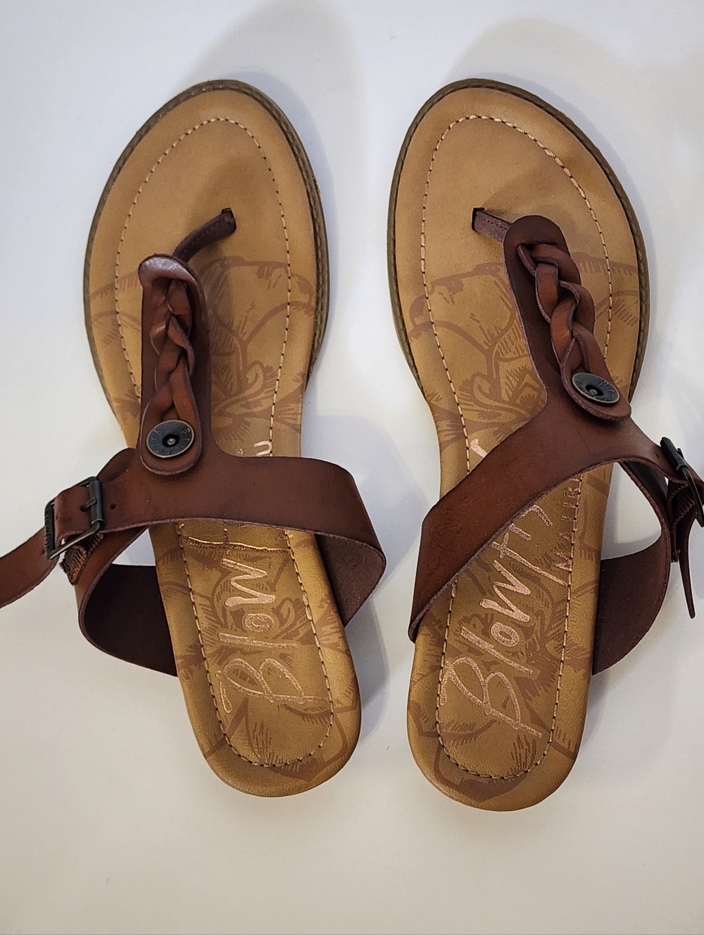 Blowfish Brown Sandals EUC - Picture 7 of 7